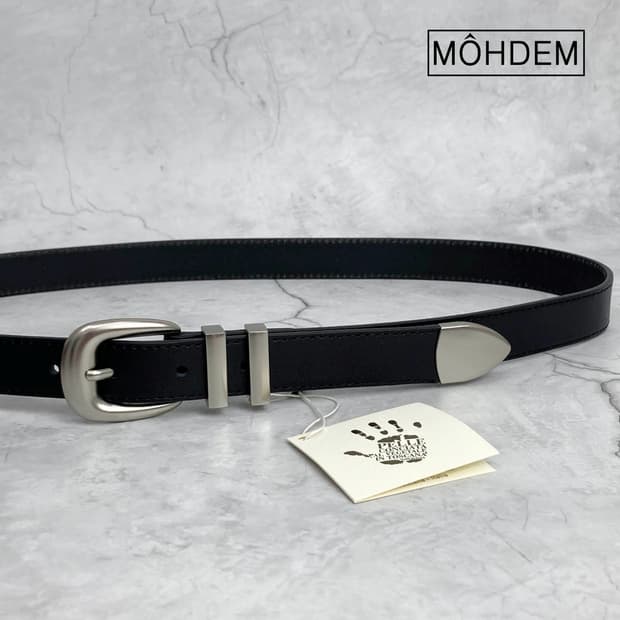 [Uinsex] 클래식 미디움 펠레 이태리가죽 벨트