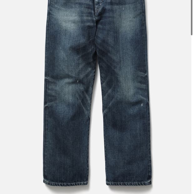 네이버후드 26SS 워시드 데님 인디고 M