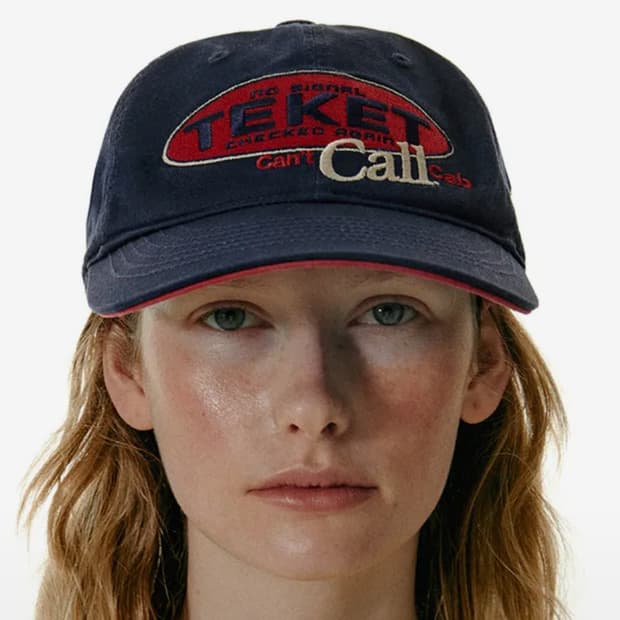 테켓 Call cap 네이비 (새제품)