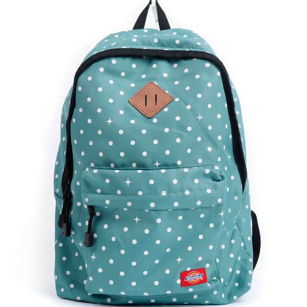 [DICKIES] 폴카도트 민트 백팩