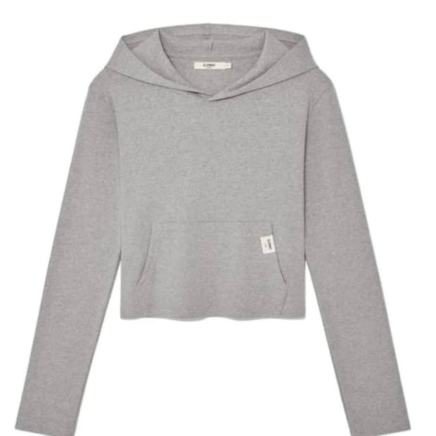 (구해요) 글로니 후드 티셔츠 그레이 s