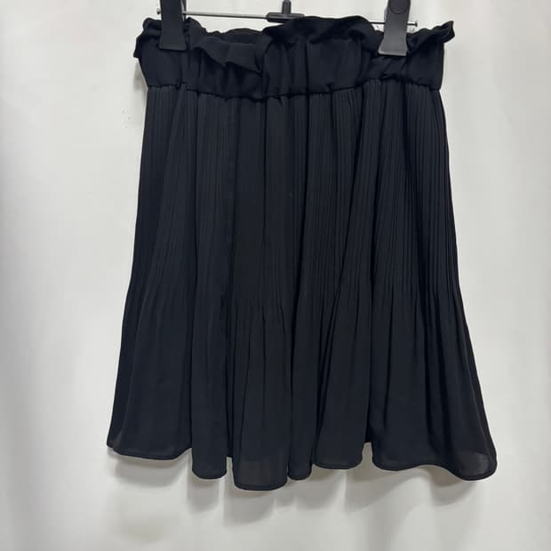 트렌드 콜렉션 허리 밴딩 플리츠 미니 스커트 F