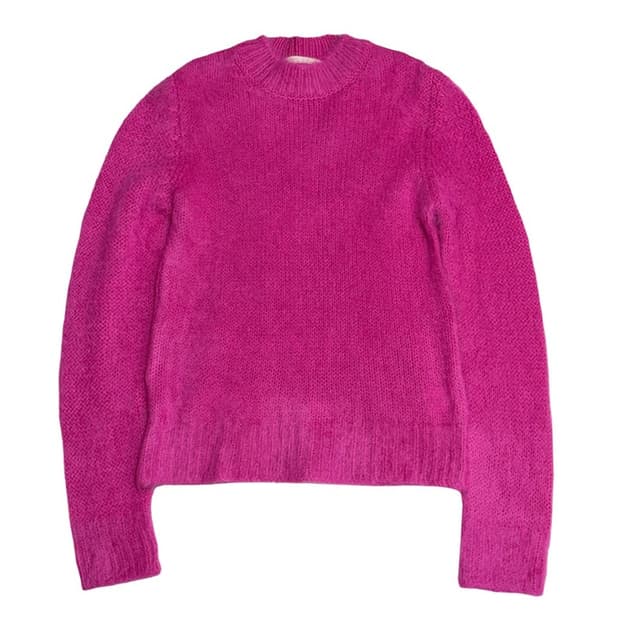 ROOMK 모헤어 니트 스웨터 핑크 F