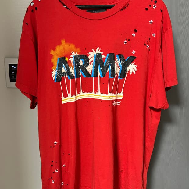 아미리 아미 샷건 반팔