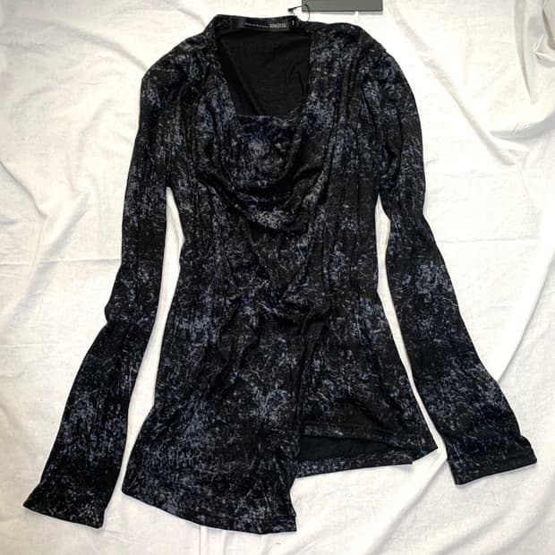Schlüssel drape unbalanced cut sew 