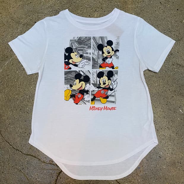 미국 빈티지 Disney 디즈니 미키마우스 반팔 티셔츠