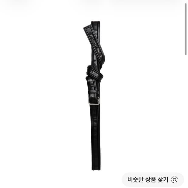 에이치앤엠 x 글렌 마틴스 보닝 디테일 벨트 블랙