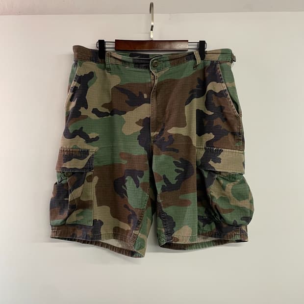 오리지널 우드랜드 카고 카모 반바지