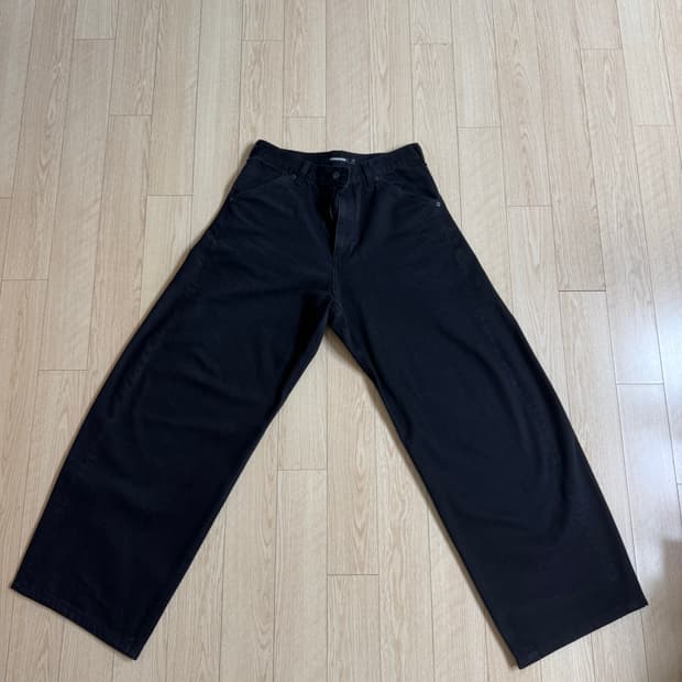 해칭룸 와커진 (와이드 커브진) 제트 블랙 3사이즈