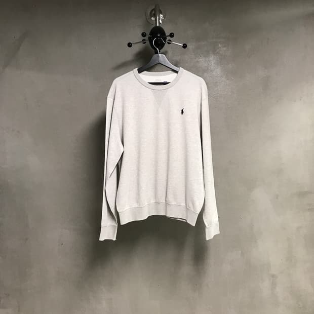 폴로 랄프로렌 맨투맨 그레이 XL