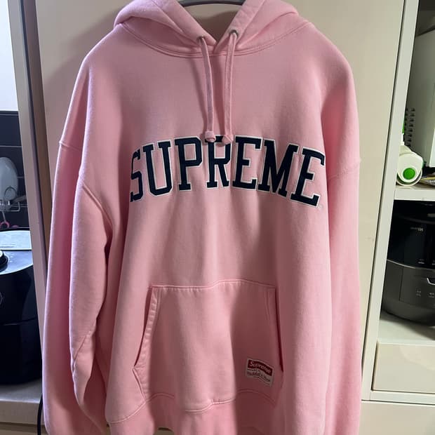 슈프림 미첼앤네스 후드티 L