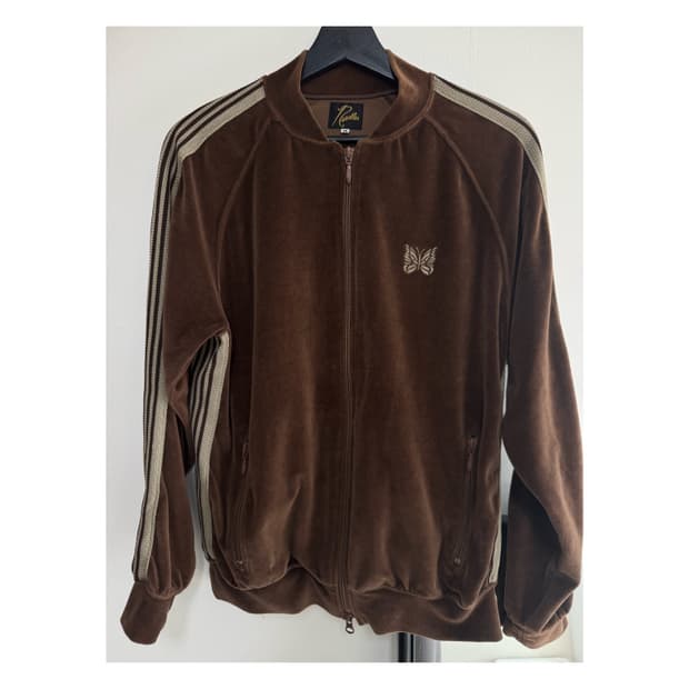 니들스 벨벳 트랙 자켓