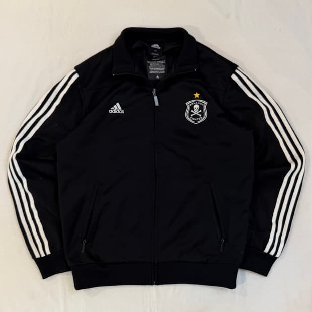 00s 아디다스 올란도 파이어리츠 스컬 져지 블랙