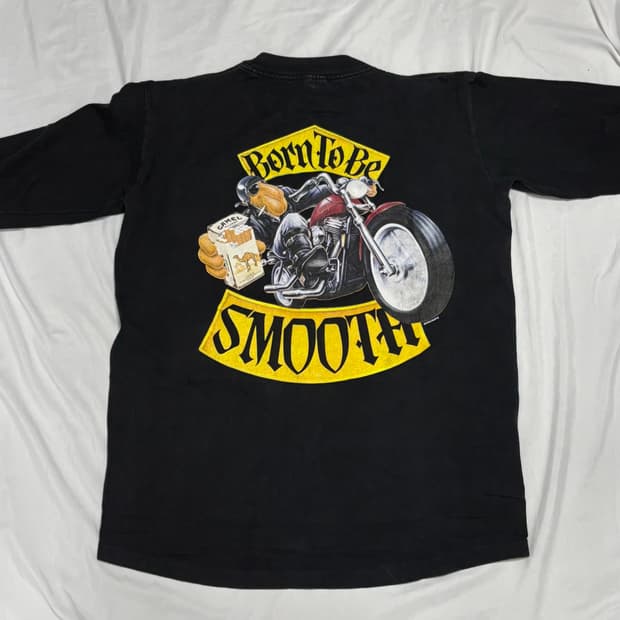 🇺🇸90s 카멜 시가렛츠 Born To Be Smooth 롱슬리브