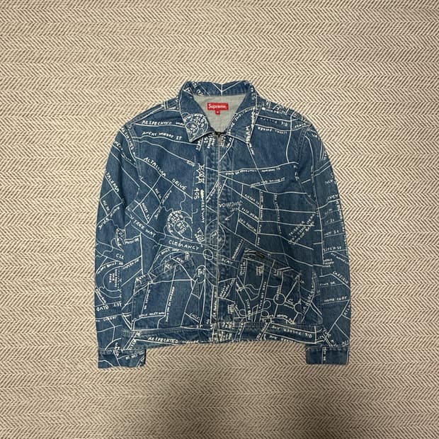 SUPREME denim jacket
