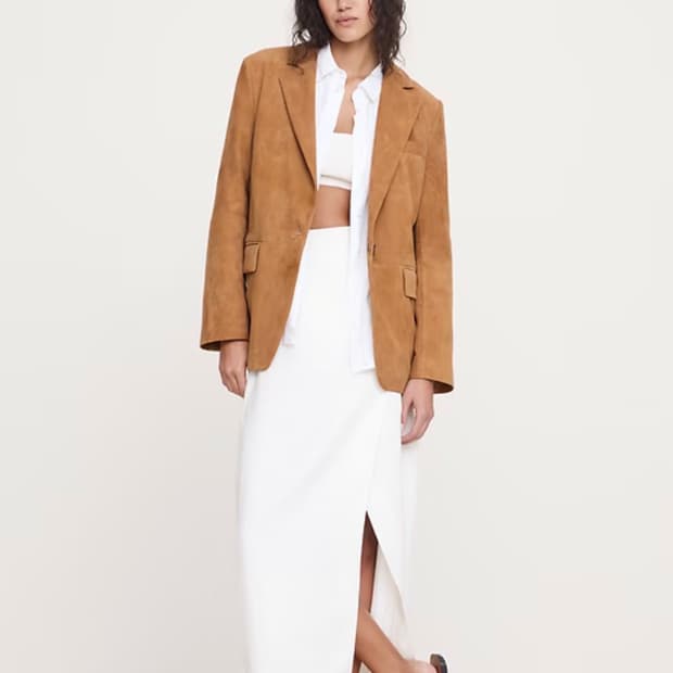 BANANA REPUBLIC 26신상 여성 스웨이드 블레이저 자켓 새제품