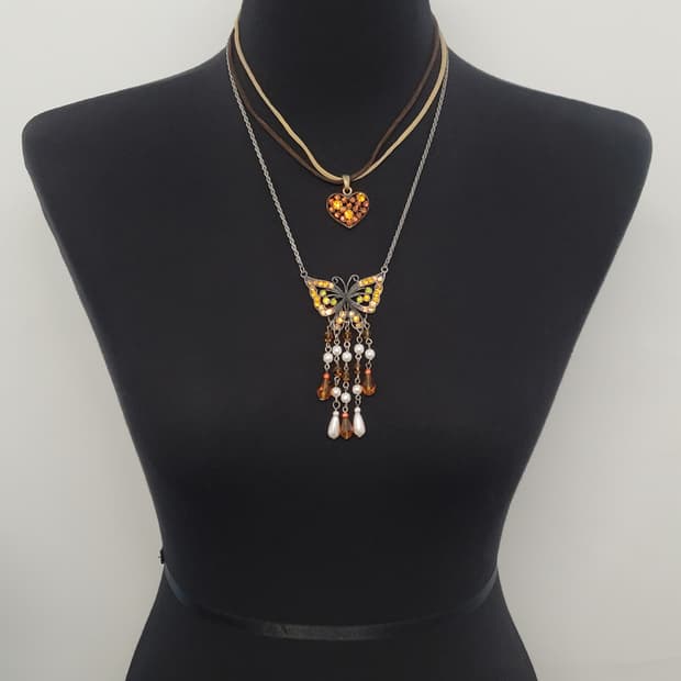 vintage necklace set