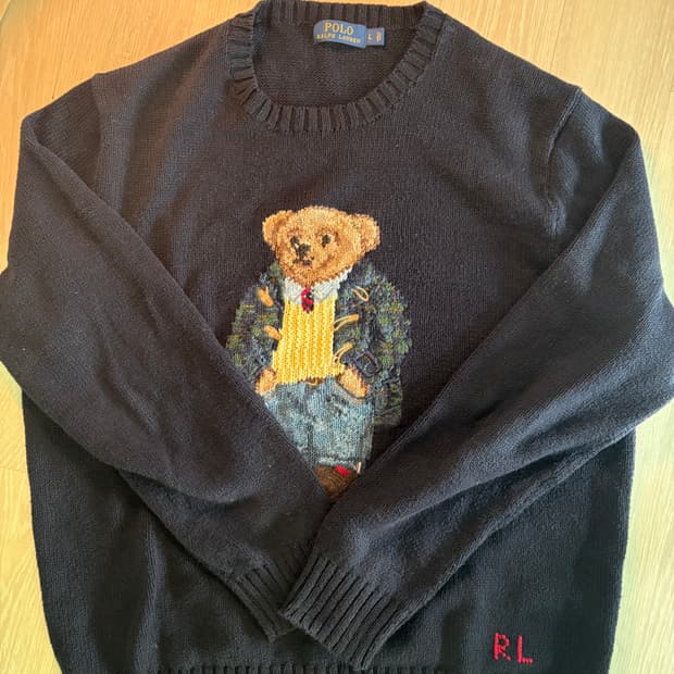 폴로 랄프로렌 베어 니트 스웨터 L
