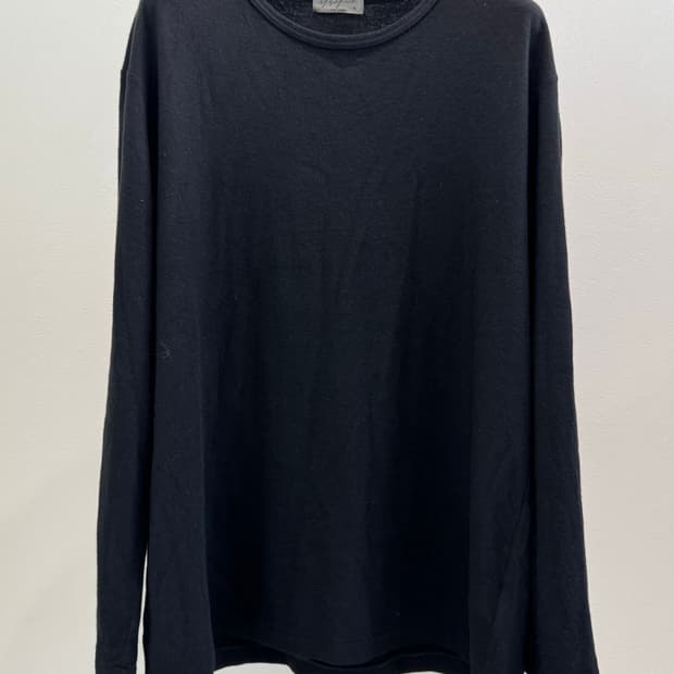 요지야마모토 뿌르옴므 오버사이즈 수퍼120 울 롱슬리브