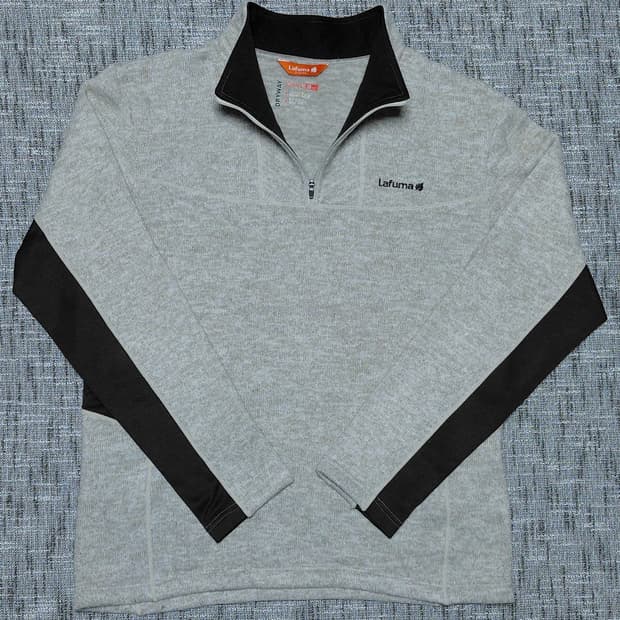 라푸마 남성 반집업 니트 100