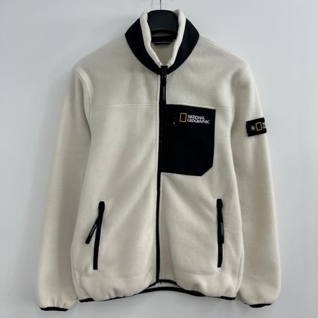 95 내셔널지오그래픽 남자 와펜 후리스 집업