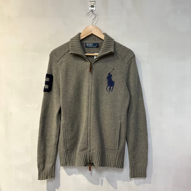 폴로 랄프 로렌 빅포니 니트집업