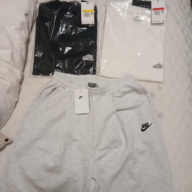 나이키 버뮤다 반바지&반팔 2개(S,L) 세트