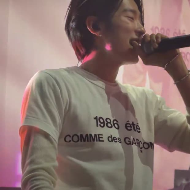 CDG 1986 꼼데가르송 티셔츠 화이트 S