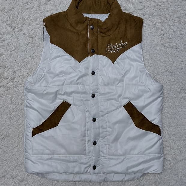 GOTCHA 패딩 조끼 M-38