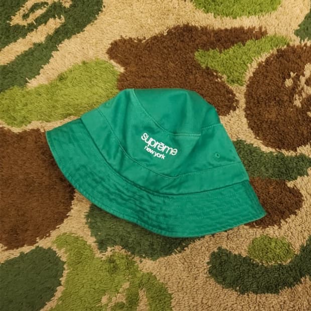 24fw classic logo crusher green