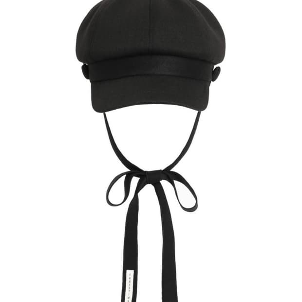 쓰라타임즈 뉴스보이캡 블랙