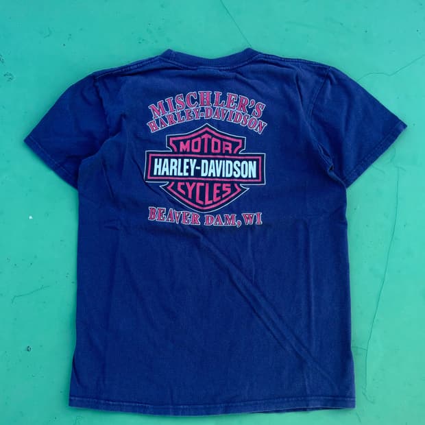 00s Harley Davidson Dealer Print T-shirt