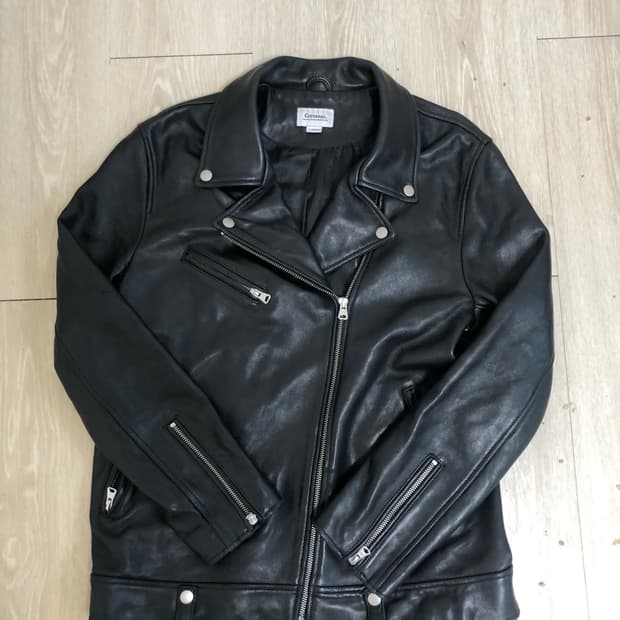 커버낫 양가죽 더블라이더자켓 L 100