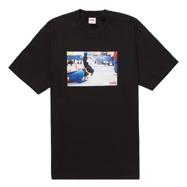 슈프림 22fw pope.L training crawl tee XL