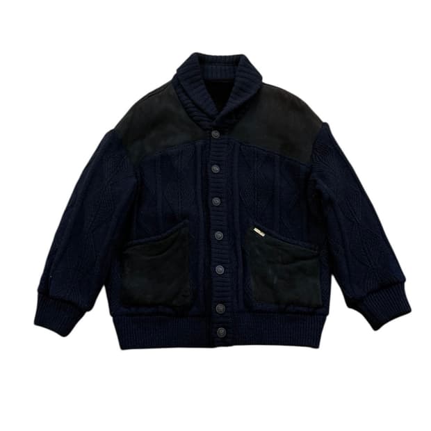 크리스챤 디올 숄카라 스웨이드 니트 점퍼