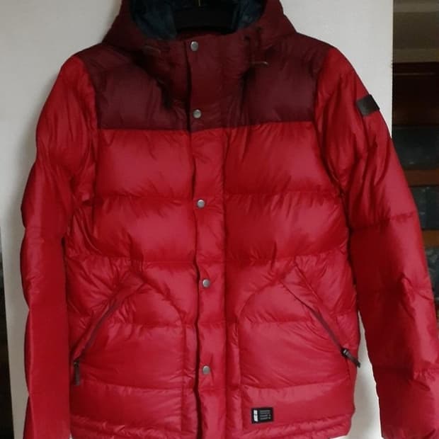나이키 SB 700 구스다운 레드 버건디 자켓 S 95