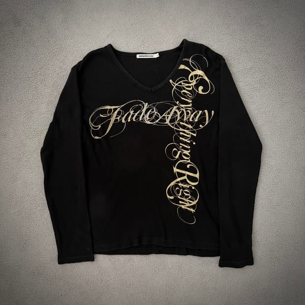 Semanticdesign lettering long sleeve