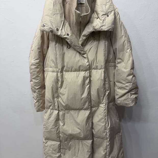 정품) SYSTEM 시스템 한섬 23ss 이중잠금 구스패딩 82