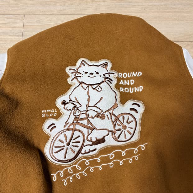 Mmgl 캣 바시티자켓 2사이즈