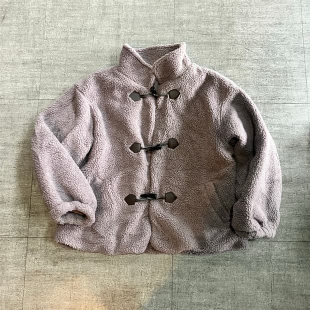 일본빈티지 Colza 하구미모리걸 할메카지 더플뽀글이자켓