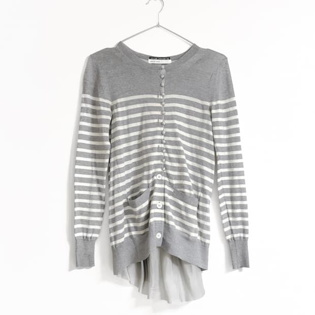 사카이 실크 코튼 가디건