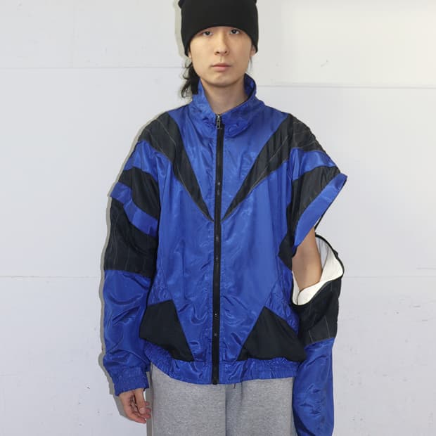 빈티지 오버사이즈 베스트 위드 디테처블 슬리브