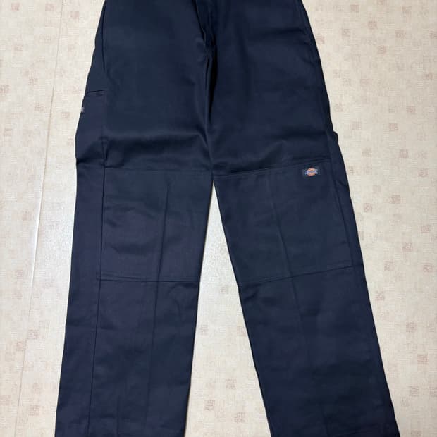 디키즈 더블니 워크팬츠 블랙34x32