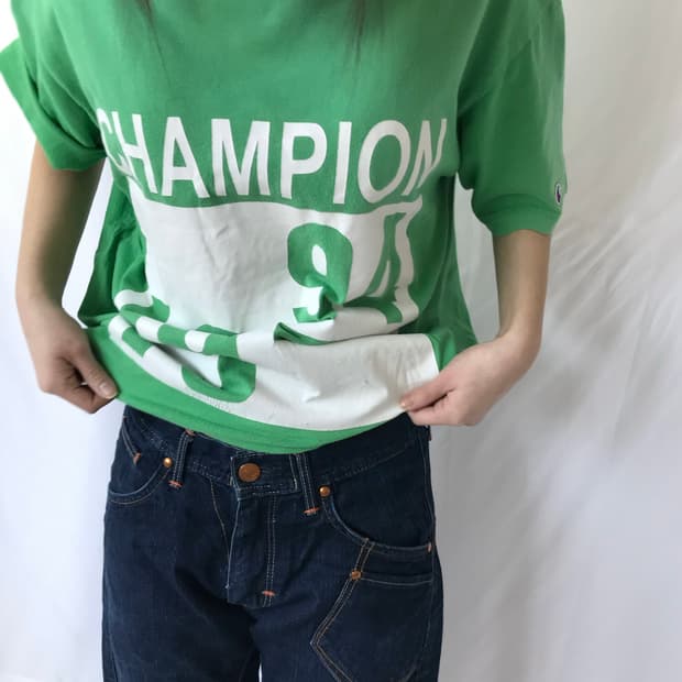 챔피온 그린 94 티셔츠 