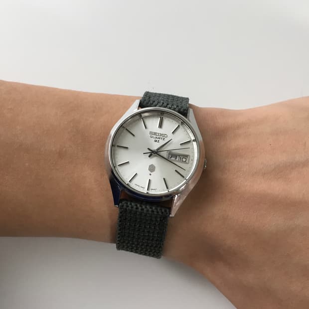70s seiko QZ day-date quartz