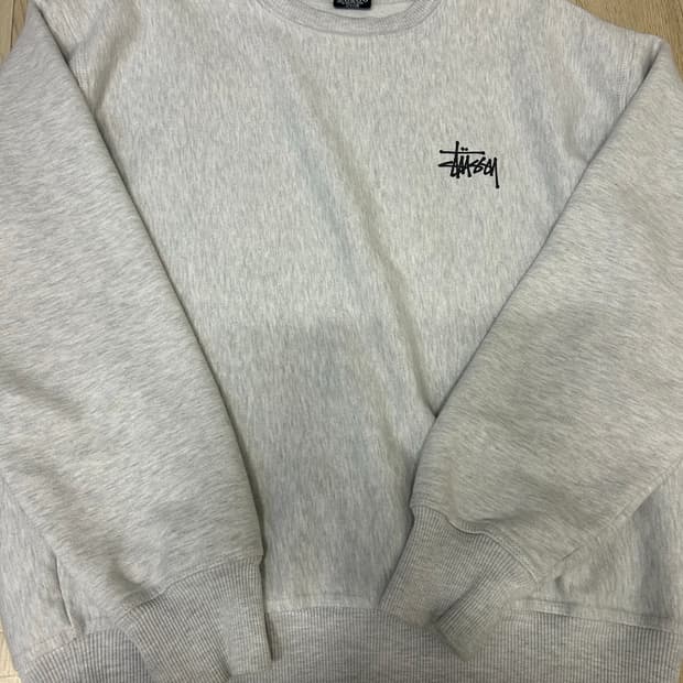 정품 스투시 맨투맨