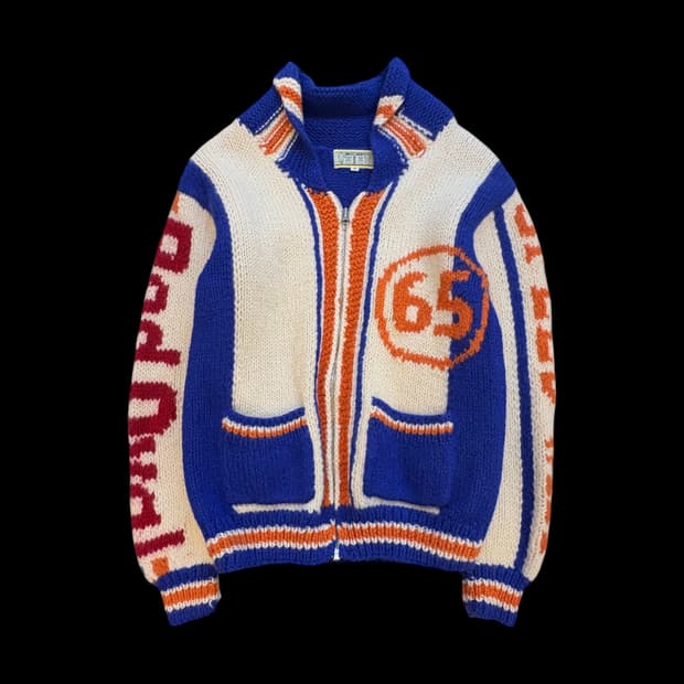 짐앤래리 65 니트 집업 가디건