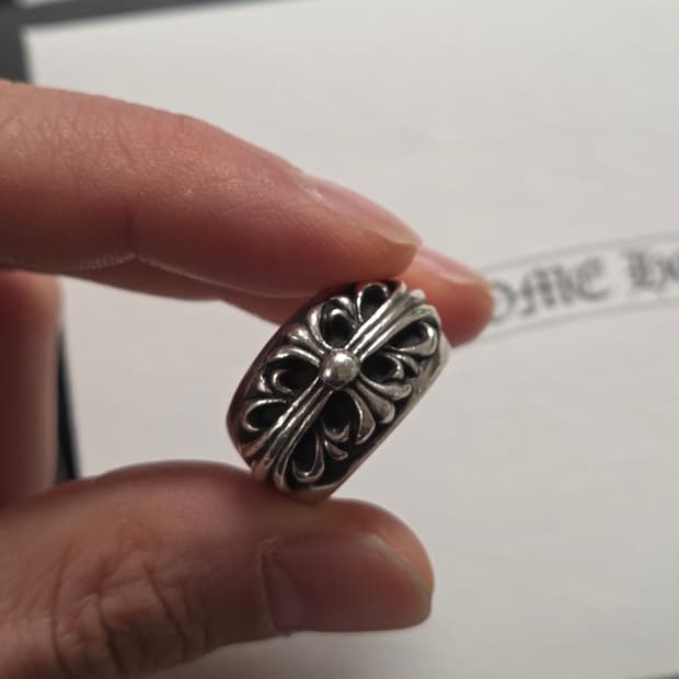 [정품] 크롬하츠 플로랄 크로스링 국내풀구성