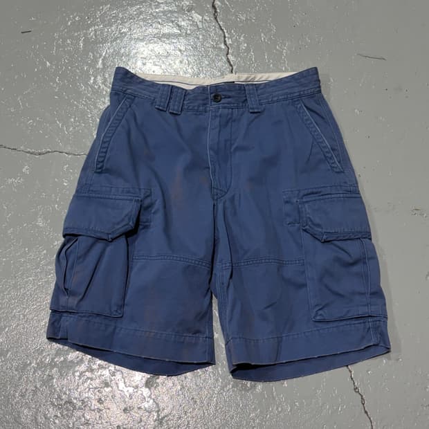 폴로 랄프로렌(PoloRalphLauren) 블루 카고 팬츠 반바지