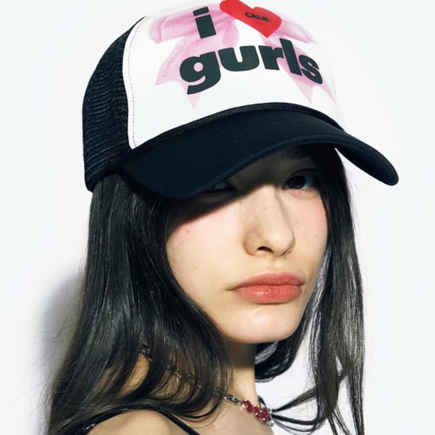 에즈이프캘리 RIBBON MESH CAP BLACK